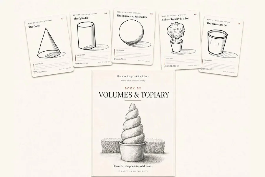 Workbook preview 02: Form and topiary